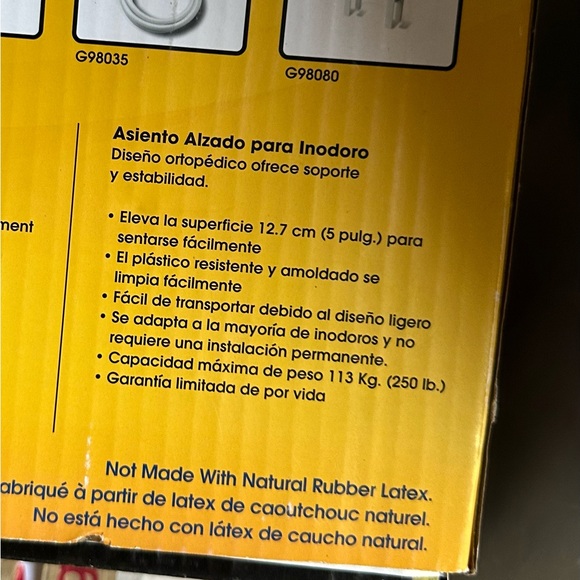 Elevated toilet Seat - Picture 5 of 6